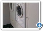 Installed on site with riased Washer/Dryer